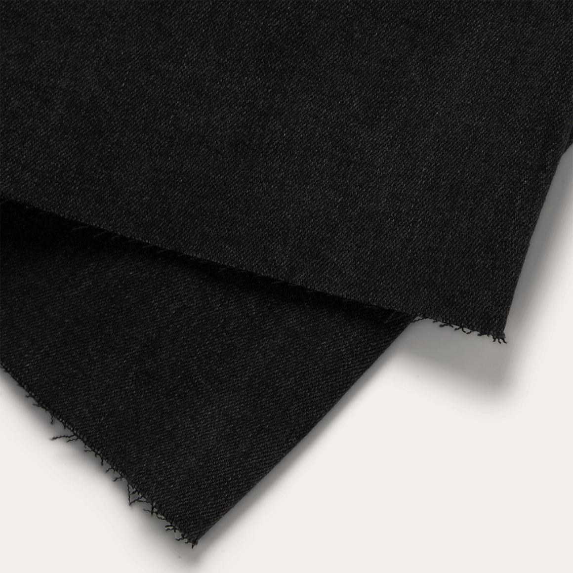 915 High Rise Straight Fit Crop Jeans Black Women Stetson Denim