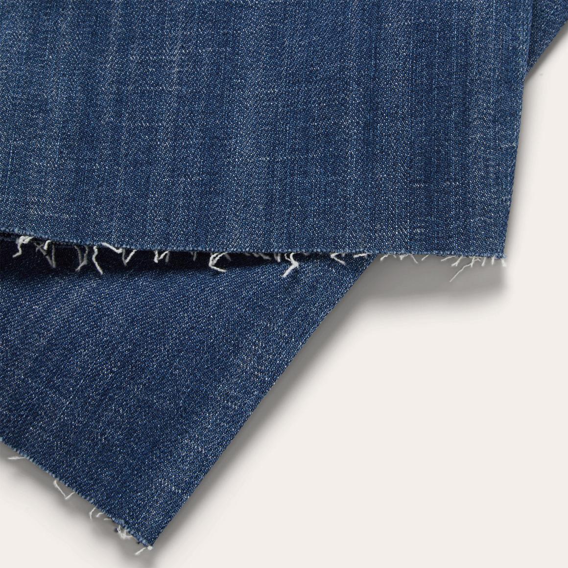 915 High Rise Straight Fit Crop Jeans Blue Women Stetson Denim