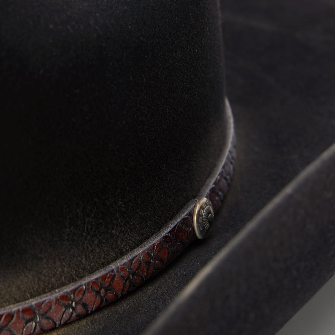 Boss Of The Plains 6X Cowboy Hat Black Men/Women Stetson Western