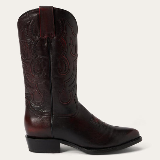 Carlisle Western Boots Black Cherry Men Stetson Western