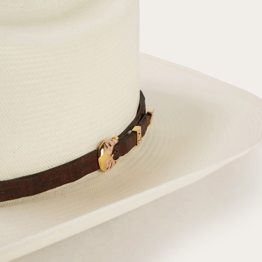 Evilla De Oro 1000X Straw Cowboy Hat Natural Men/Women Stetson Western