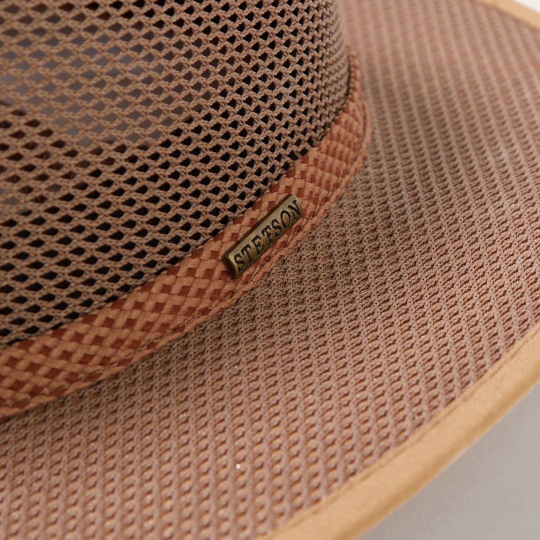 Grand Canyon Mesh Safari Hat Beaver Men/Women Stetson Outdoor