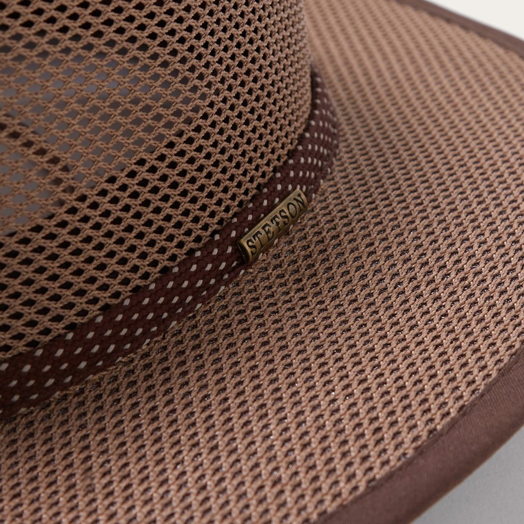 Grand Canyon Mesh Safari Hat Walnut Men/Women Stetson Outdoor
