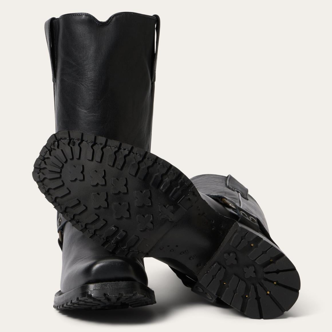 Heritage Harness Boots Black Men Stetson Western