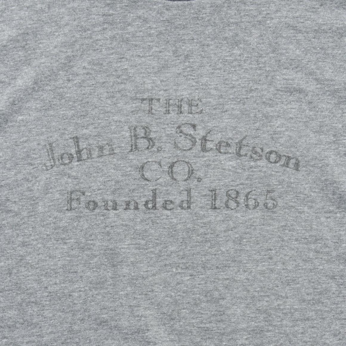 John B. Stetson Co Graphic Tee Grey Men Stetson Tees
