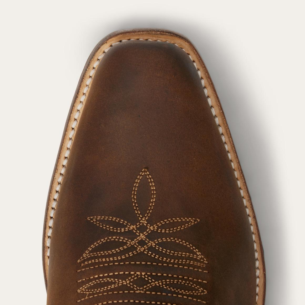 Mossman Boot Brown Men Stetson Western