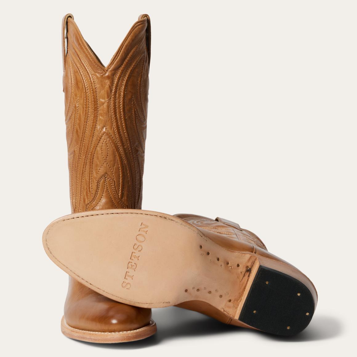 Nora Boots Tan Women Stetson Western