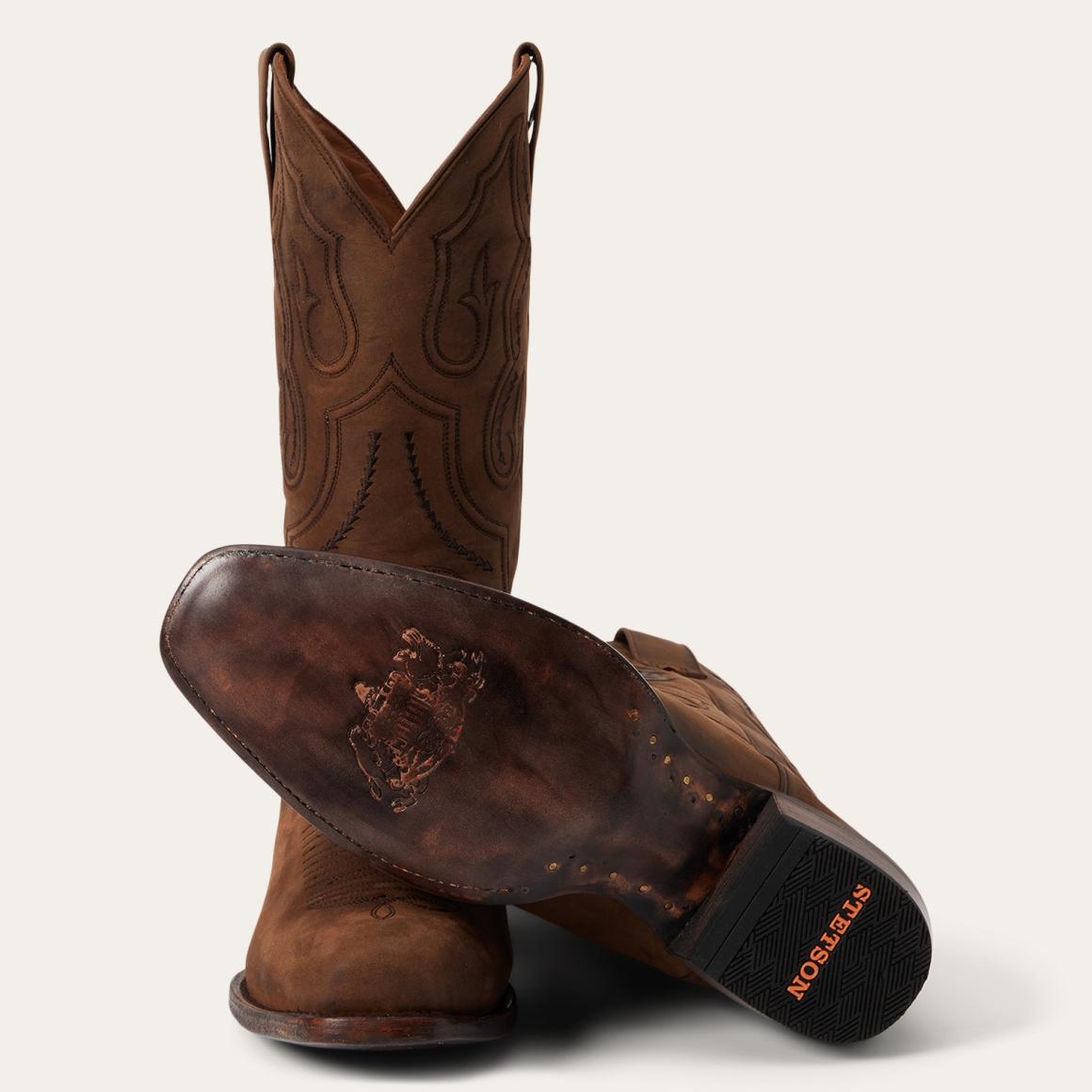 Paxton Boots Brown Men Stetson Western