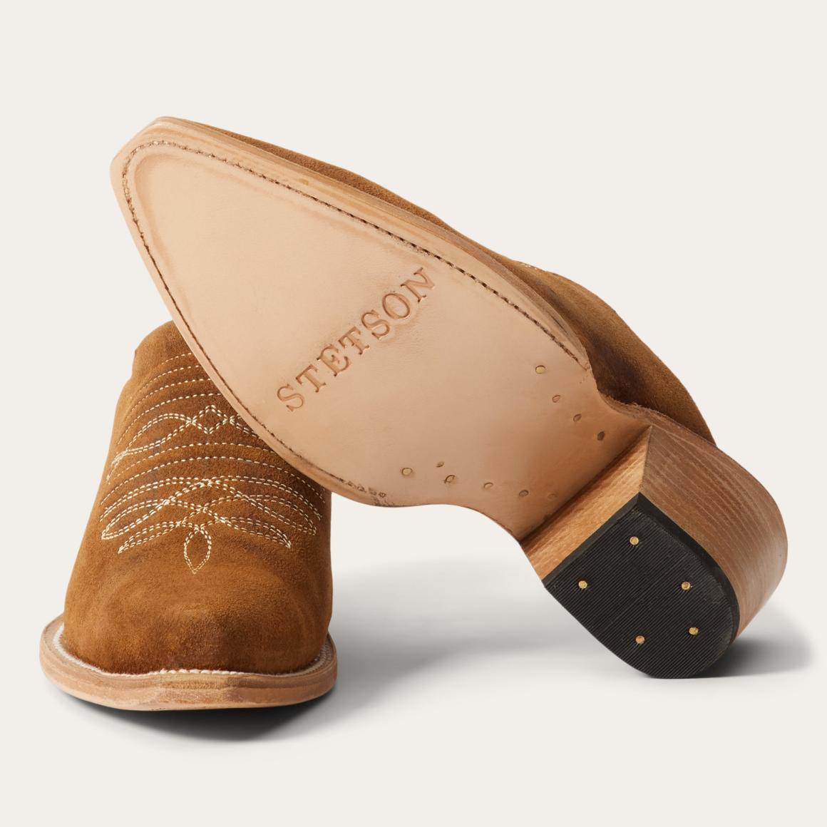 Reed Western Mules Brown Women Stetson Shorties