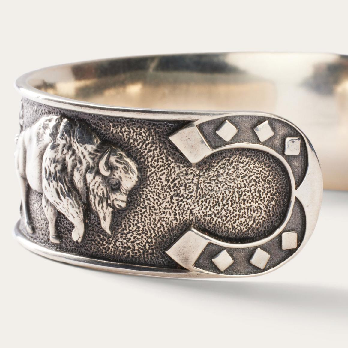 Southwestern Cuff Grey Men/Women Stetson Jewelry