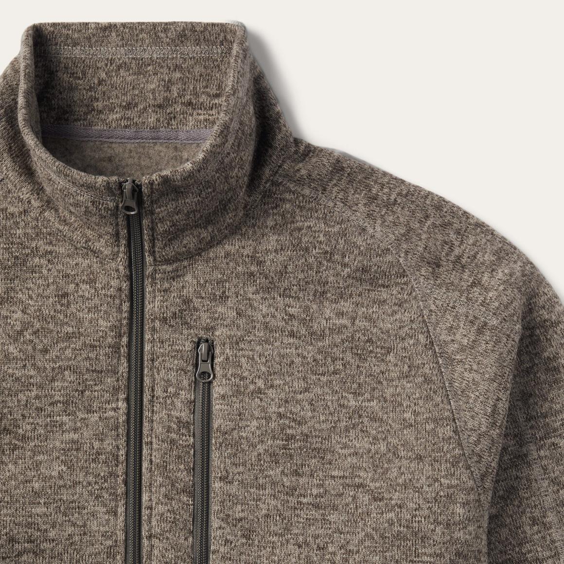 Tan Bonded Knit Sweater Tan Men Stetson Sweaters & Hoodies