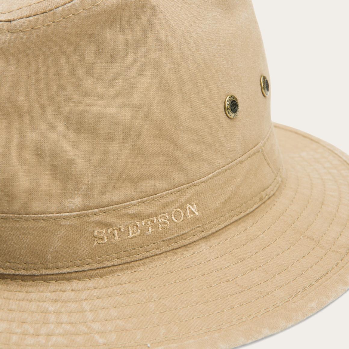 Traveller Delave Organic Cotton Olive Men/Women Stetson Caps & Truckers