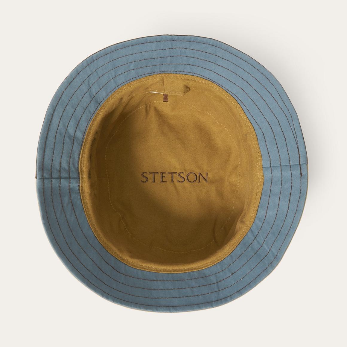 Waxed Cotton Bucket Hat Multi Men/Women Stetson Outdoor