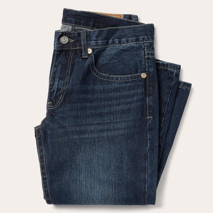 1014 Rocker Fit Jean Blue Men Stetson Boot Cut