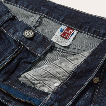 1014 Rocker Fit Jean Blue Men Stetson Boot Cut