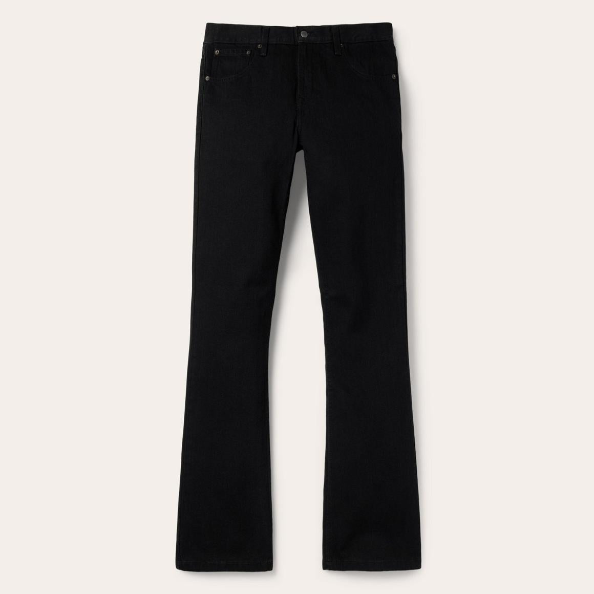 1120 Slim Fit Standard Straight Leg Jean Black Men Stetson Boot Cut