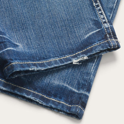 1312 Fit Light Wash Jeans Blue Men Stetson Boot Cut