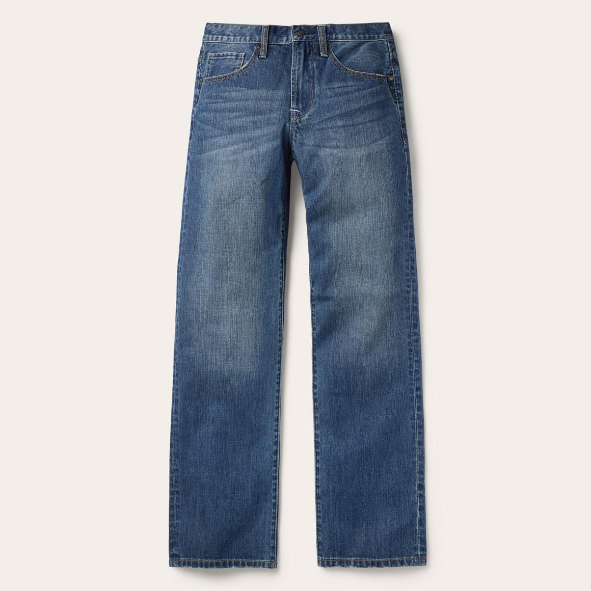 1312 Modern Fit Jean Blue Men Stetson Modern Cut