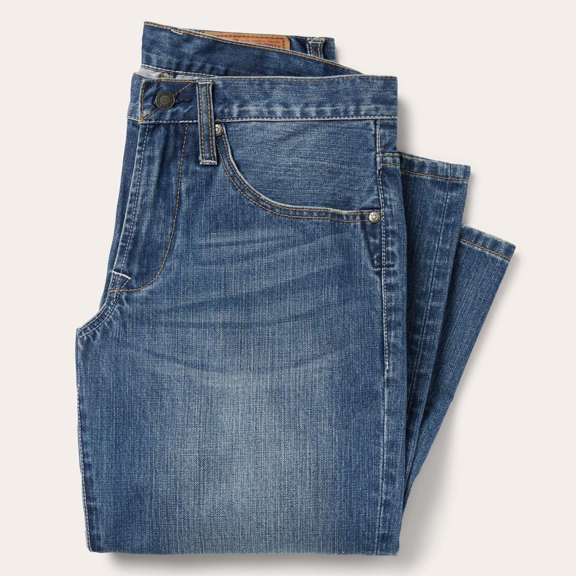 1312 Modern Fit Jean Blue Men Stetson Modern Cut