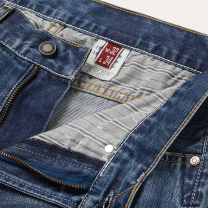 1312 Modern Fit Jean Blue Men Stetson Modern Cut