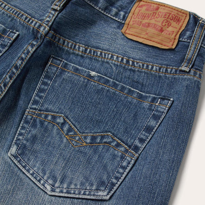 1312 Modern Fit Jean Blue Men Stetson Modern Cut