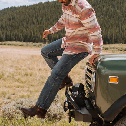 1312 Modern Fit Jeans Blue Men Stetson Modern Cut