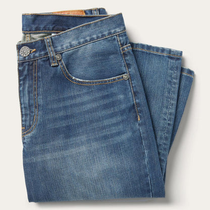 1312 Modern Fit Jeans Blue Men Stetson Modern Cut