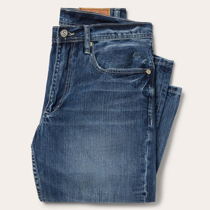 1520 Fit Standard Straight Leg Jean Blue Men Stetson Boot Cut