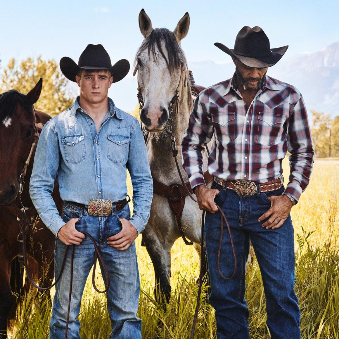 1520 Fit Standard Straight Leg Jean Blue Men Stetson Modern Cut