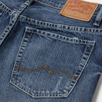 1520 Fit Standard Straight Leg Jean Blue Men Stetson Modern Cut