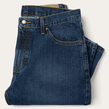 1520 Fit Standard Straight Leg Jean Blue Men Stetson Modern Cut