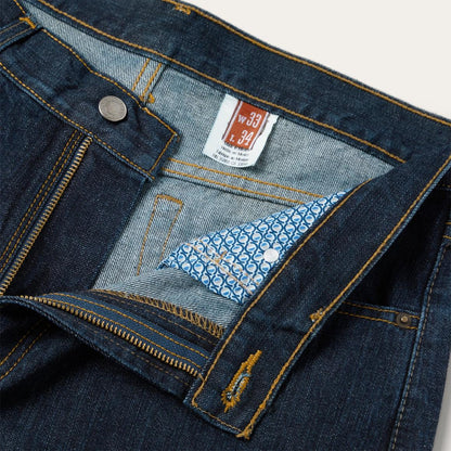 1520 Fit Standard Straight Leg Jean Blue Men Stetson Modern Cut
