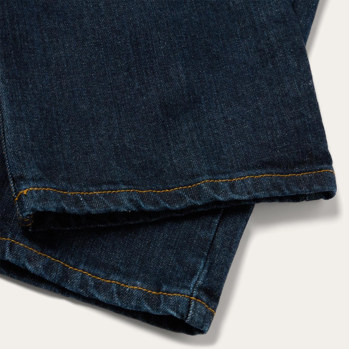 1520 Fit Standard Straight Leg Jean Blue Men Stetson Modern Cut