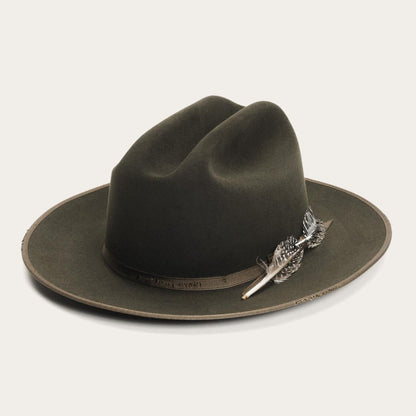 1865 Distressed Open Road Royal Deluxe Walnut Men/Women Stetson Fedora