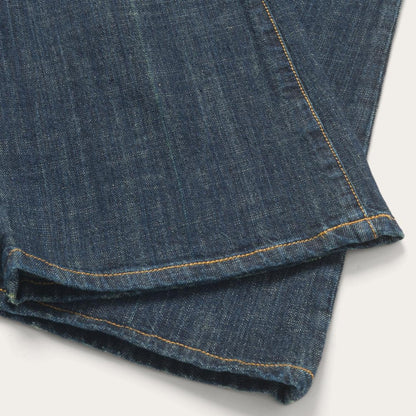 816 Classic Boot Cut Jeans In Dark Wash Blue Women Stetson Denim