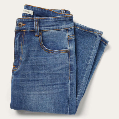 902 High Waist Skinny Fit Jeans Blue Women Stetson Denim