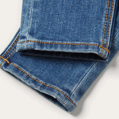 902 High Waist Skinny Fit Jeans Blue Women Stetson Denim