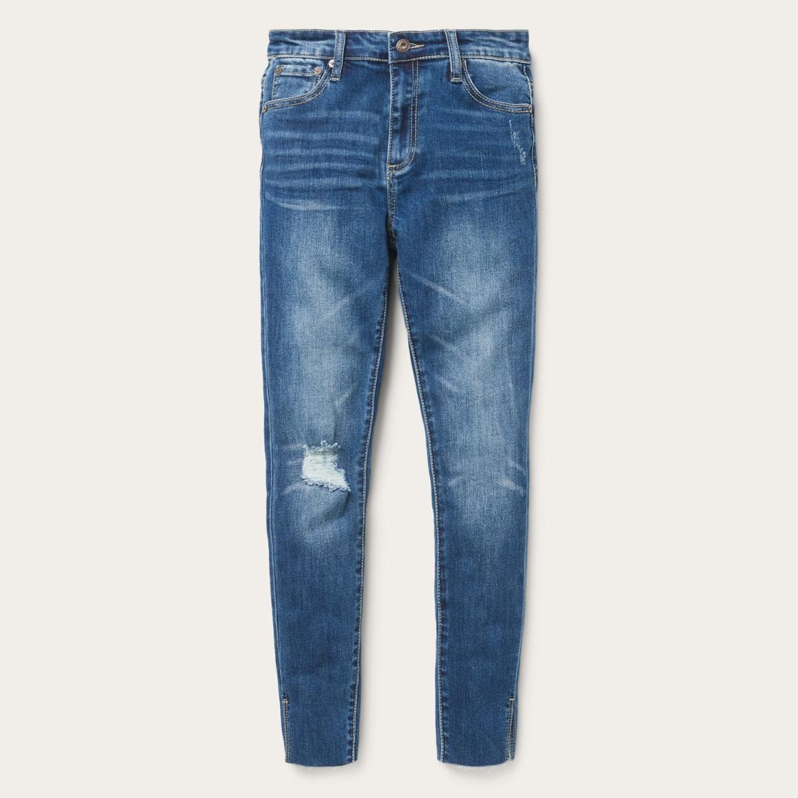 902 High Waist Slim Fit Jean Blue Women Stetson Denim
