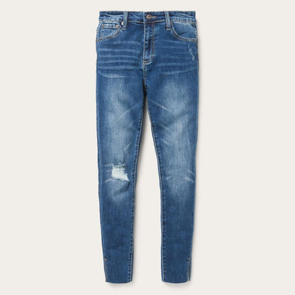 902 High Waist Slim Fit Jean Blue Women Stetson Denim