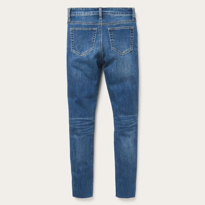 902 High Waist Slim Fit Jean Blue Women Stetson Denim