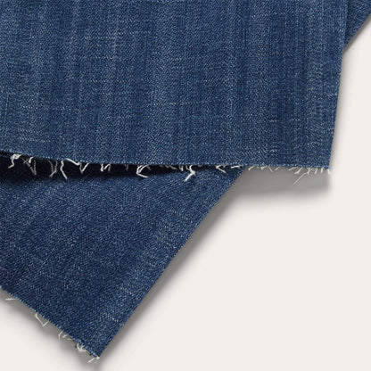 915 High Rise Straight Fit Crop Jeans Blue Women Stetson Denim