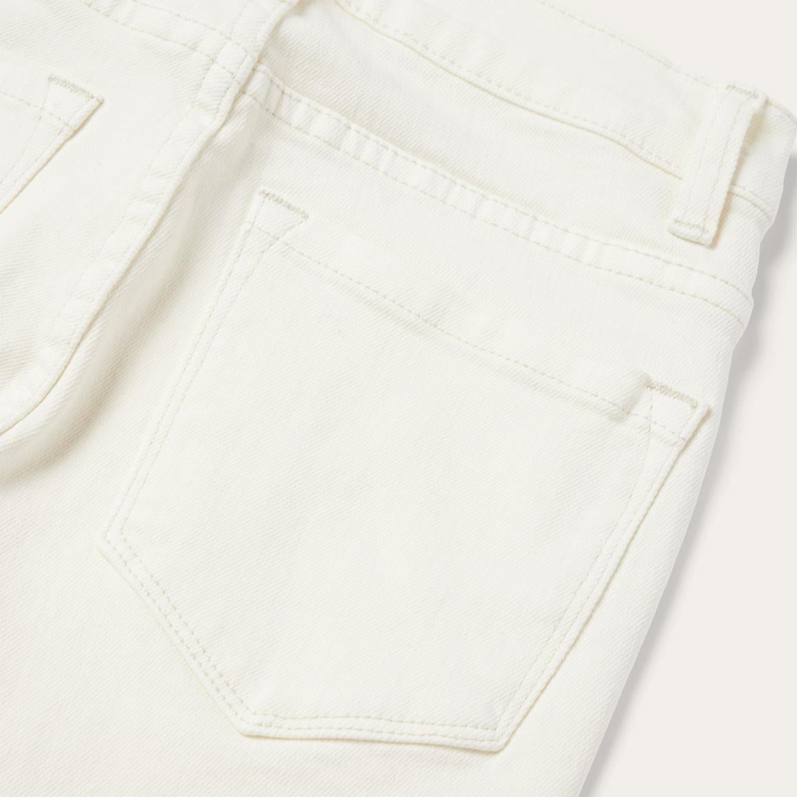 921 High Rise Flare Fit Jean White Women Stetson Denim