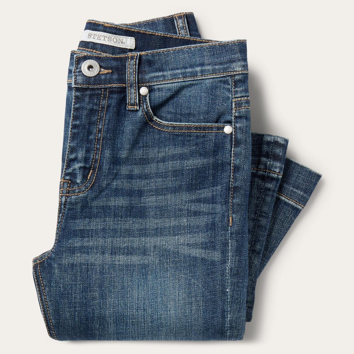921 High Rise Flare Jeans Blue Women Stetson Denim