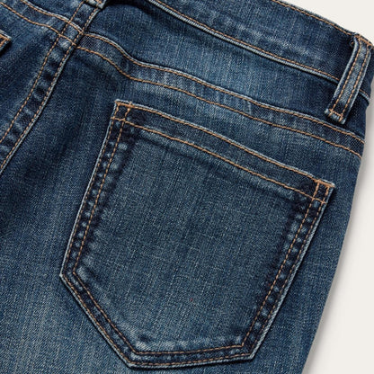 921 High Rise Flare Jeans Blue Women Stetson Denim