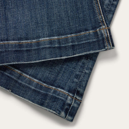 921 High Rise Flare Jeans Blue Women Stetson Denim