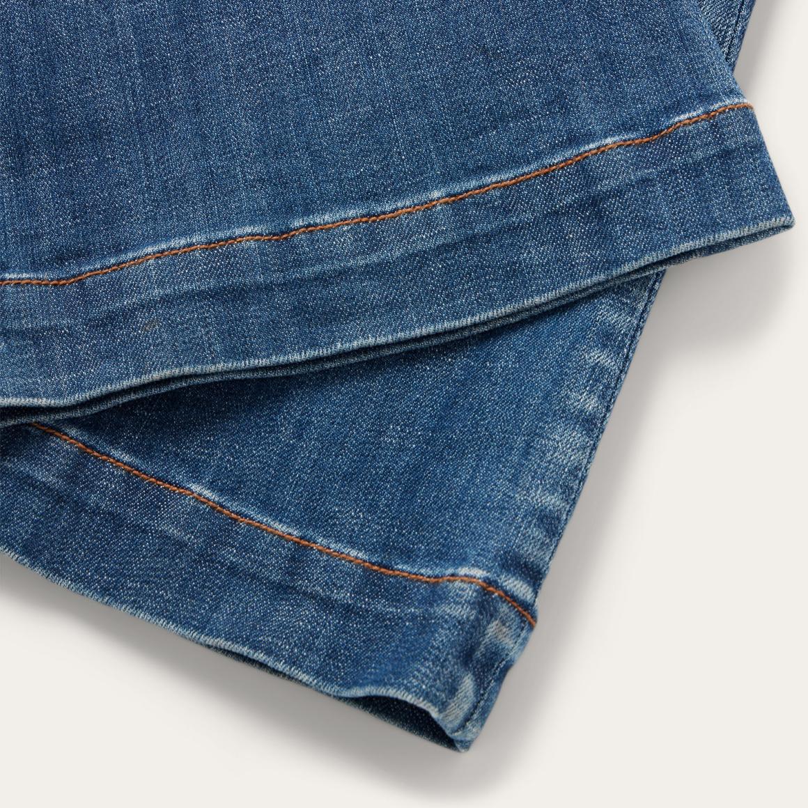 921 High Rise Flare Jeans Blue Women Stetson Denim