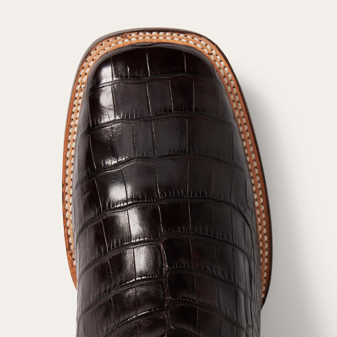 Aces Alligator Boot Brown Men Stetson Western
