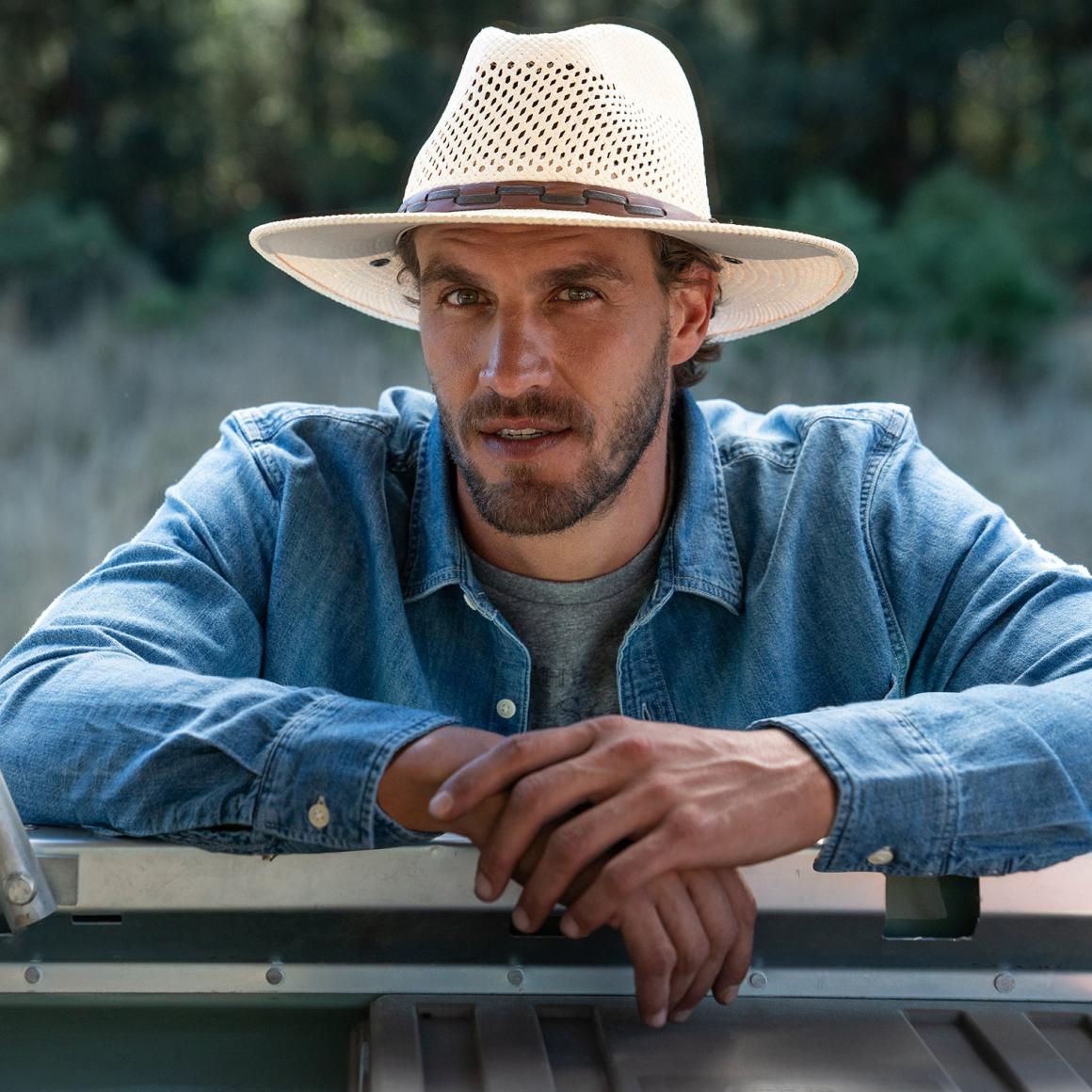 Airway Panama Safari Hat Natural Men/Women Stetson Outdoor
