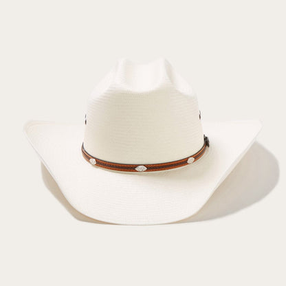 Alamo 8X Straw Cowboy Hat Natural Men/Women Stetson Western