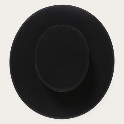 Amish 4X Wool Felt Hat Black Men/Women Stetson Fedora